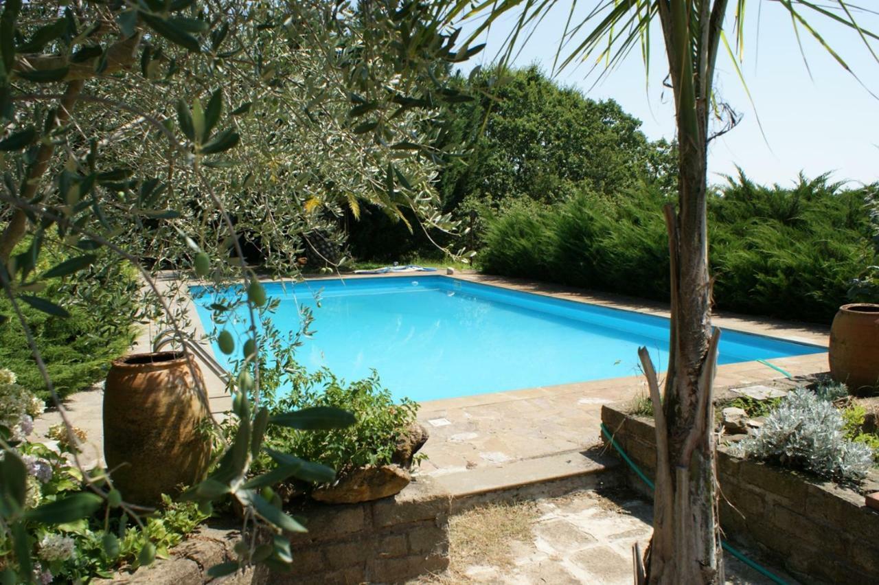 Villa Con Piscina Canale Monterano Extérieur photo